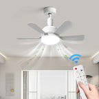 Lámpara Ventilador LED Silenciosa 3 Velocidades - M&M Lamp Studio