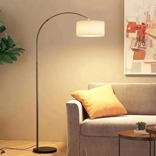 Lámpara con Pantalla de Tela - M&M Lamp Studio