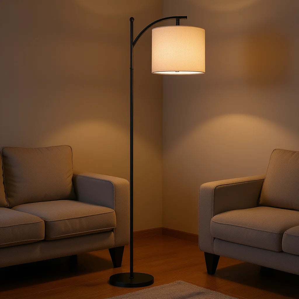 Lámpara de Pie LED Moderna Regulable con Mando - M&M Lamp Studio