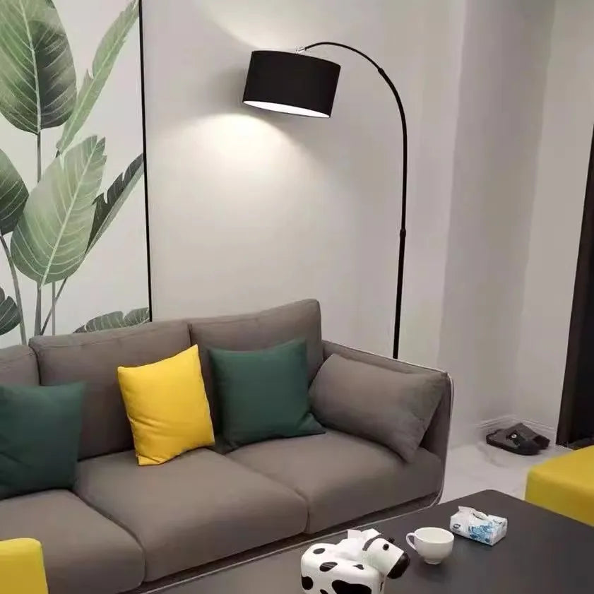 Lámpara con Pantalla de Tela - M&M Lamp Studio