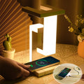 Lámpara LED Flotante Antigravedad con Carga Inalámbrica para Móvil - M&M Lamp Studio