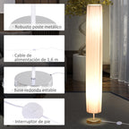 Lámpara de Pie Minimalista Nórdica LED - M&M Lamp Studio