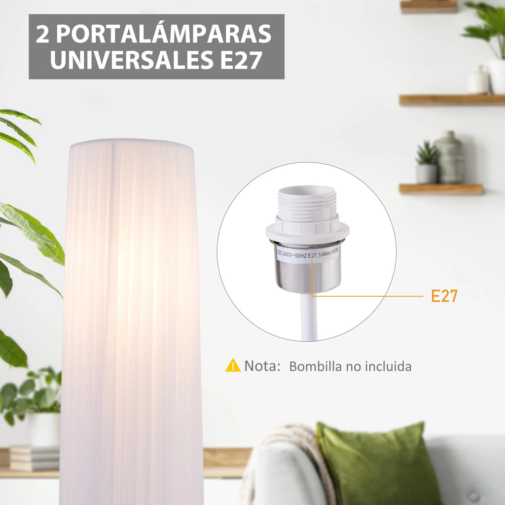 Lámpara de Pie Minimalista Nórdica LED - M&M Lamp Studio